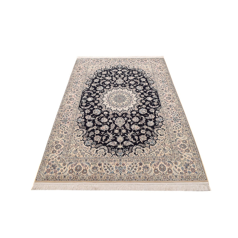Tapis persan - Nain - Premium - 240 x 161 cm - bleu foncé
