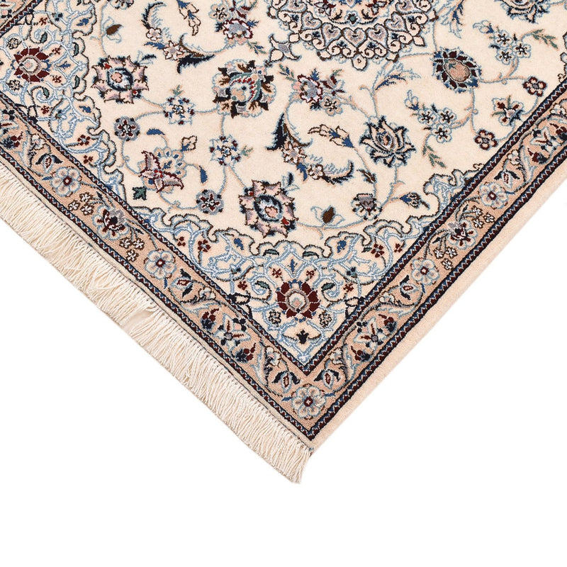 Tapis persan - Nain - Royal - 87 x 66 cm - crème