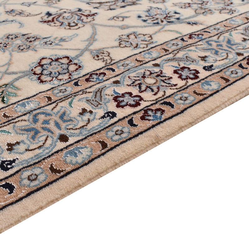 Tapis de couloir Tapis persan - Nain - Premium - 520 x 100 cm - beige