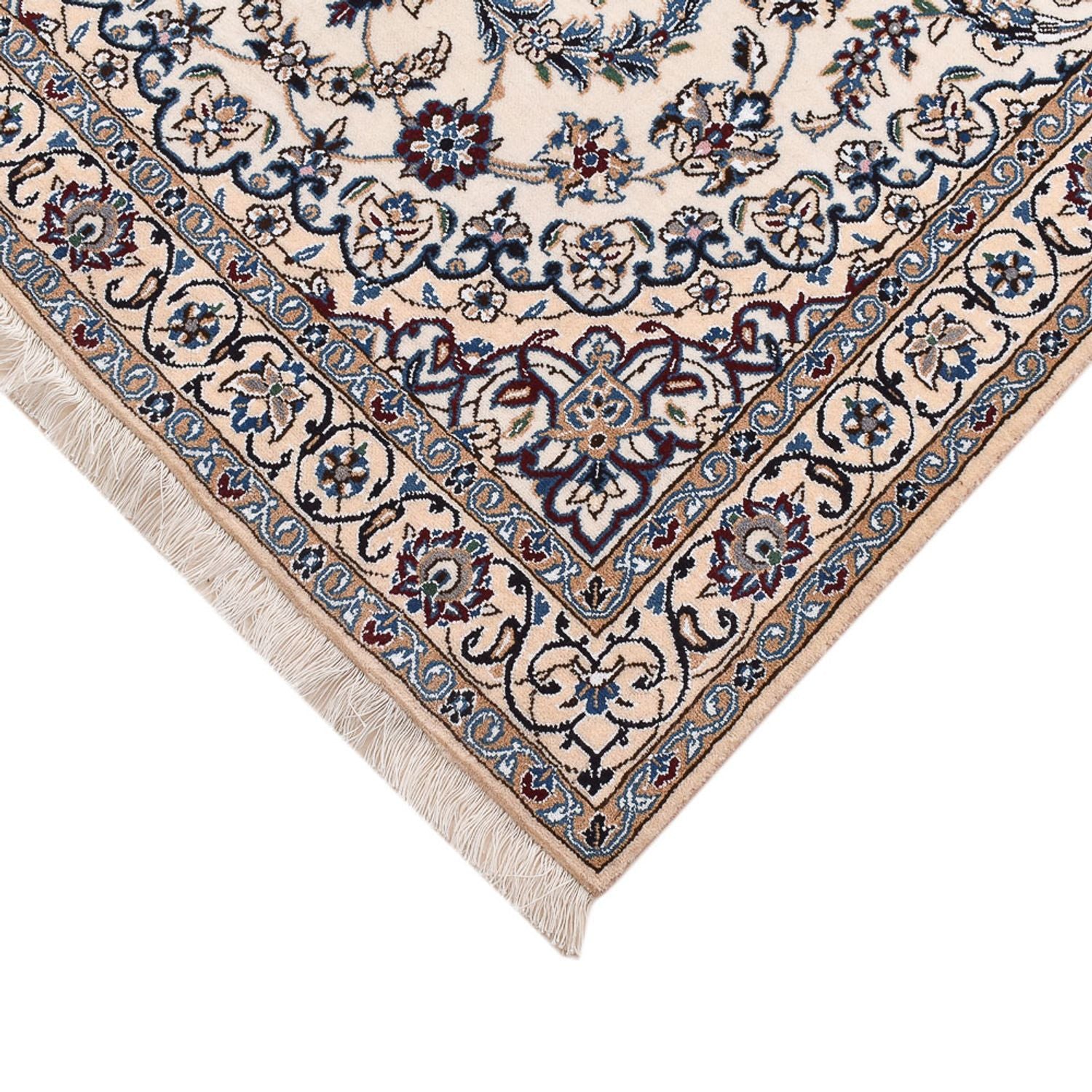 Tapis persan - Nain - Royal - 180 x 116 cm - gris