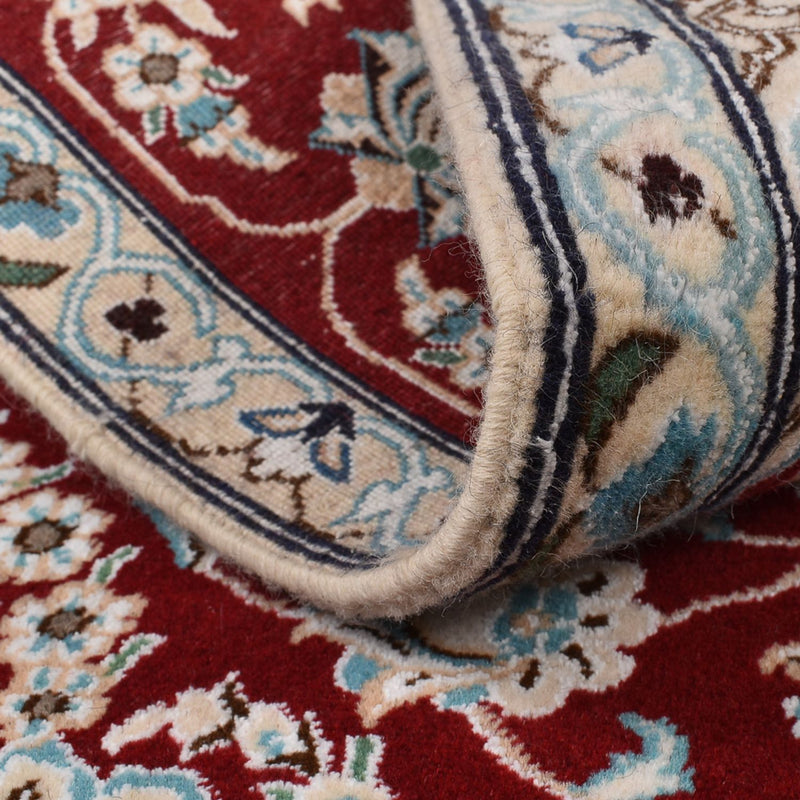 Tapis persan - Nain - Royal - 130 x 88 cm - rouge