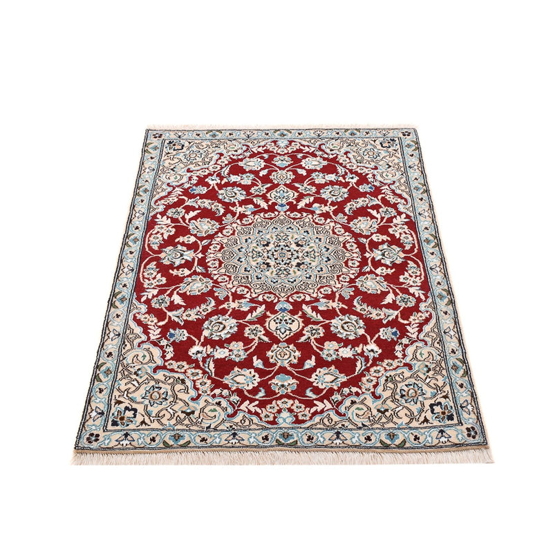 Tapis persan - Nain - Royal - 130 x 88 cm - rouge