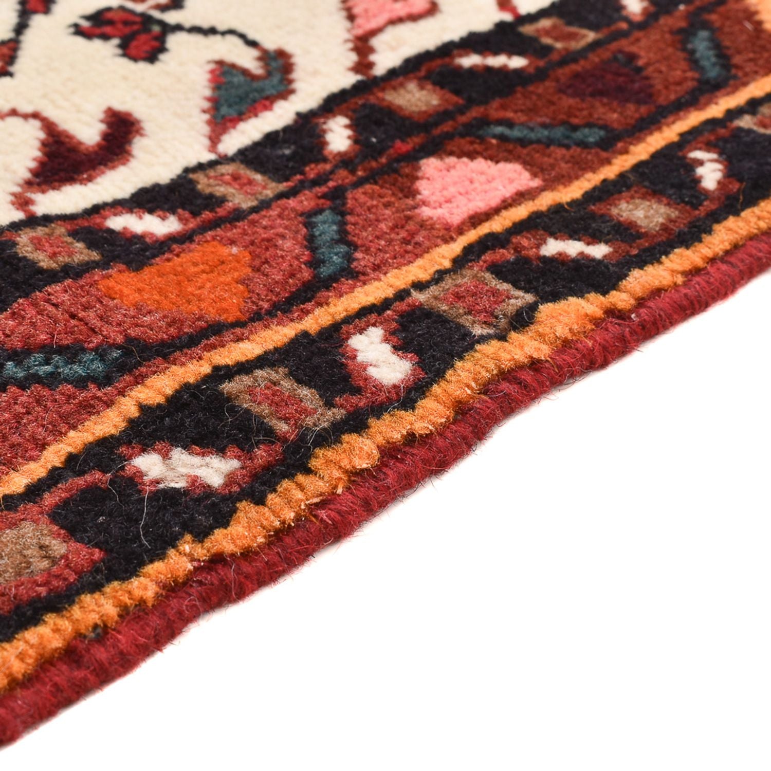Tapis persan - Nomadic - 123 x 88 cm - multicolore