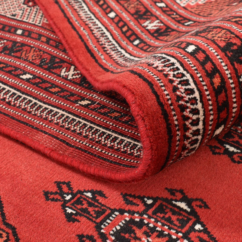Tapis Turkaman - 378 x 295 cm - rouge