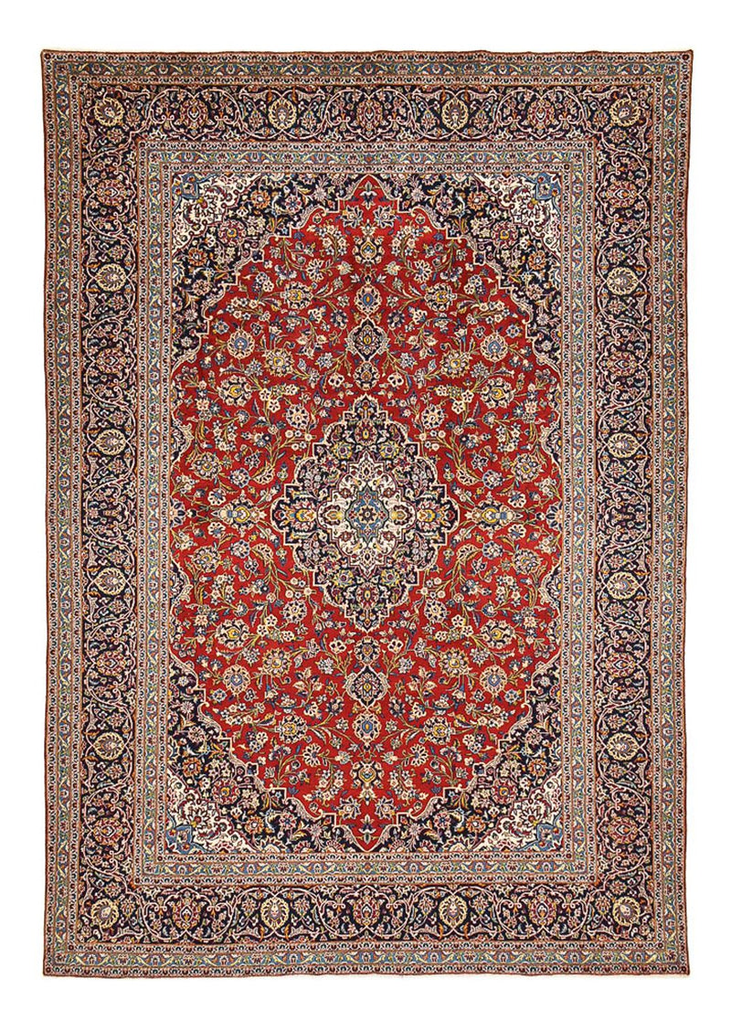 Tapis persan - Keshan - 414 x 290 cm - rouille