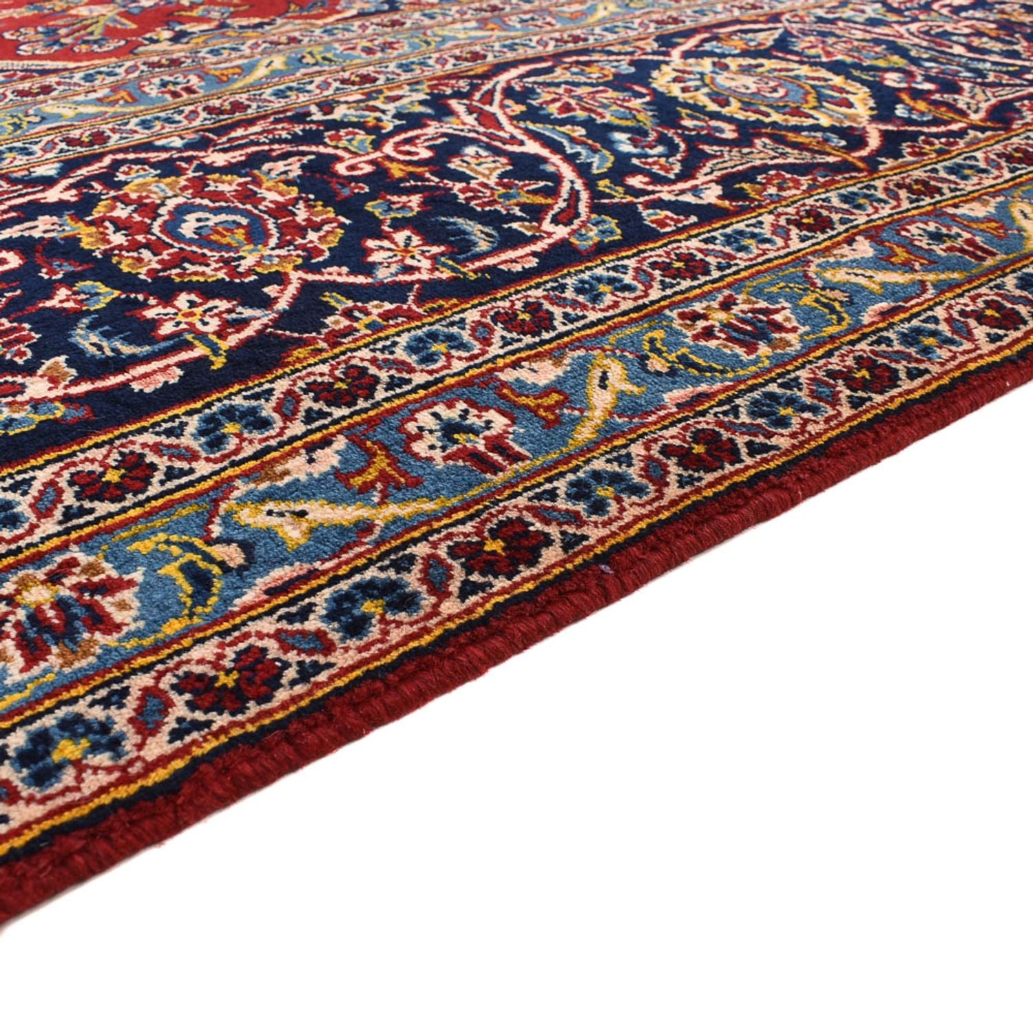Tapis persan - Keshan - 414 x 290 cm - rouille