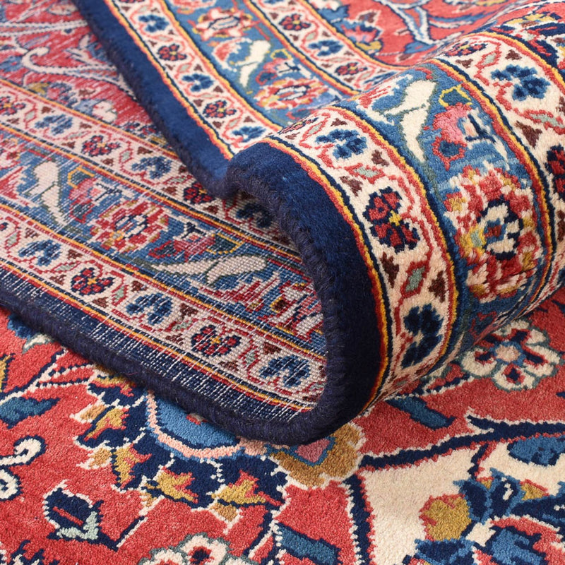 Tapis persan - Keshan - 407 x 300 cm - bleu foncé