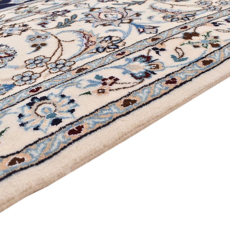 Tapis persan - Nain - Premium - 310 x 210 cm - bleu foncé