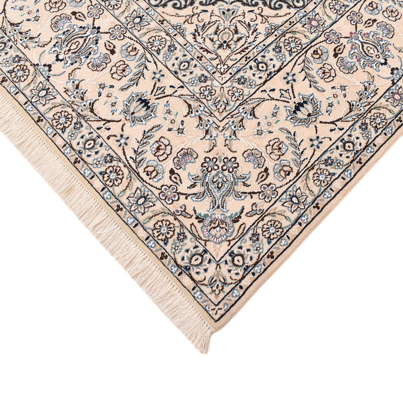 Tapis persan - Nain - Royal - 303 x 250 cm - bleu foncé