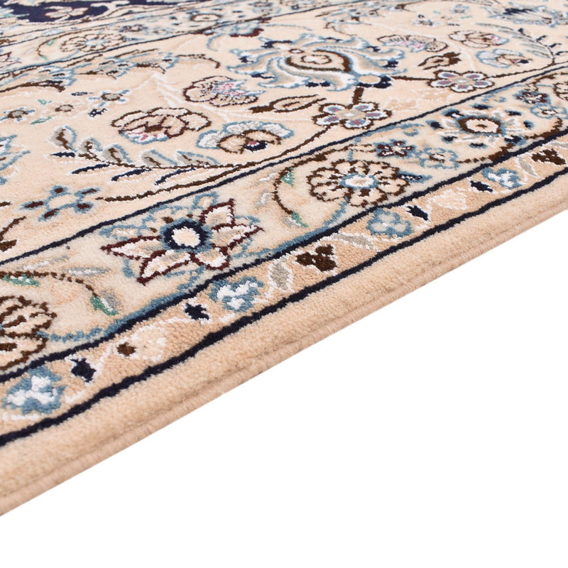 Tapis persan - Nain - Royal - 303 x 250 cm - bleu foncé