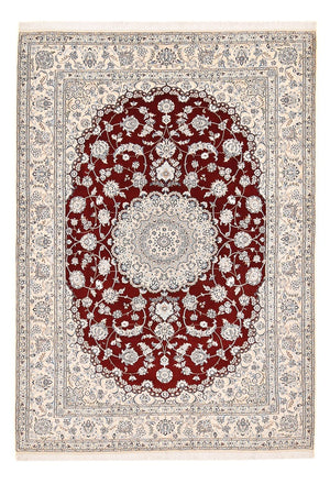 Tapis persan - Nain - Royal - 353 x 246 cm - rouge