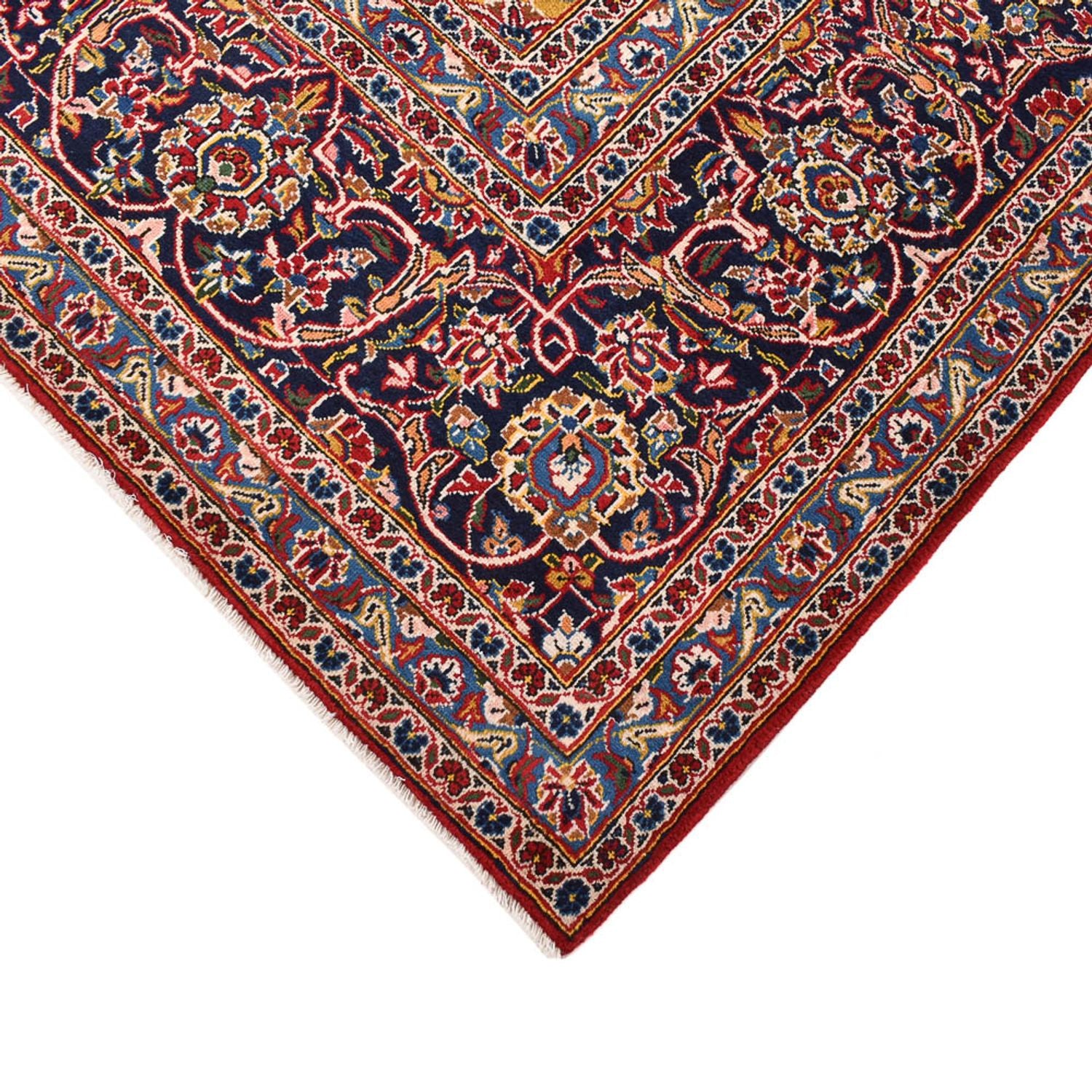 Tapis persan - Keshan - 388 x 294 cm - rouge