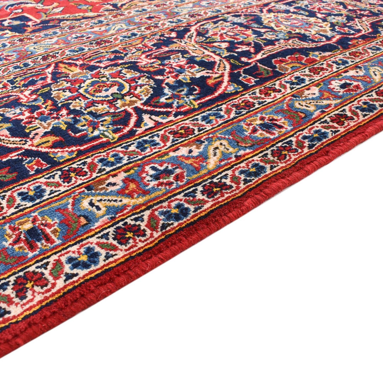 Tapis persan - Keshan - 388 x 294 cm - rouge