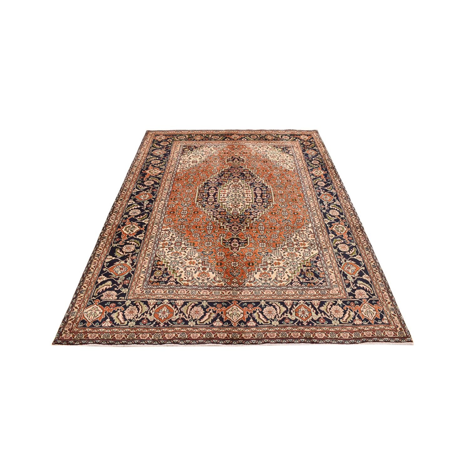 Tapis persan - Tabriz - 270 x 193 cm - rouge clair