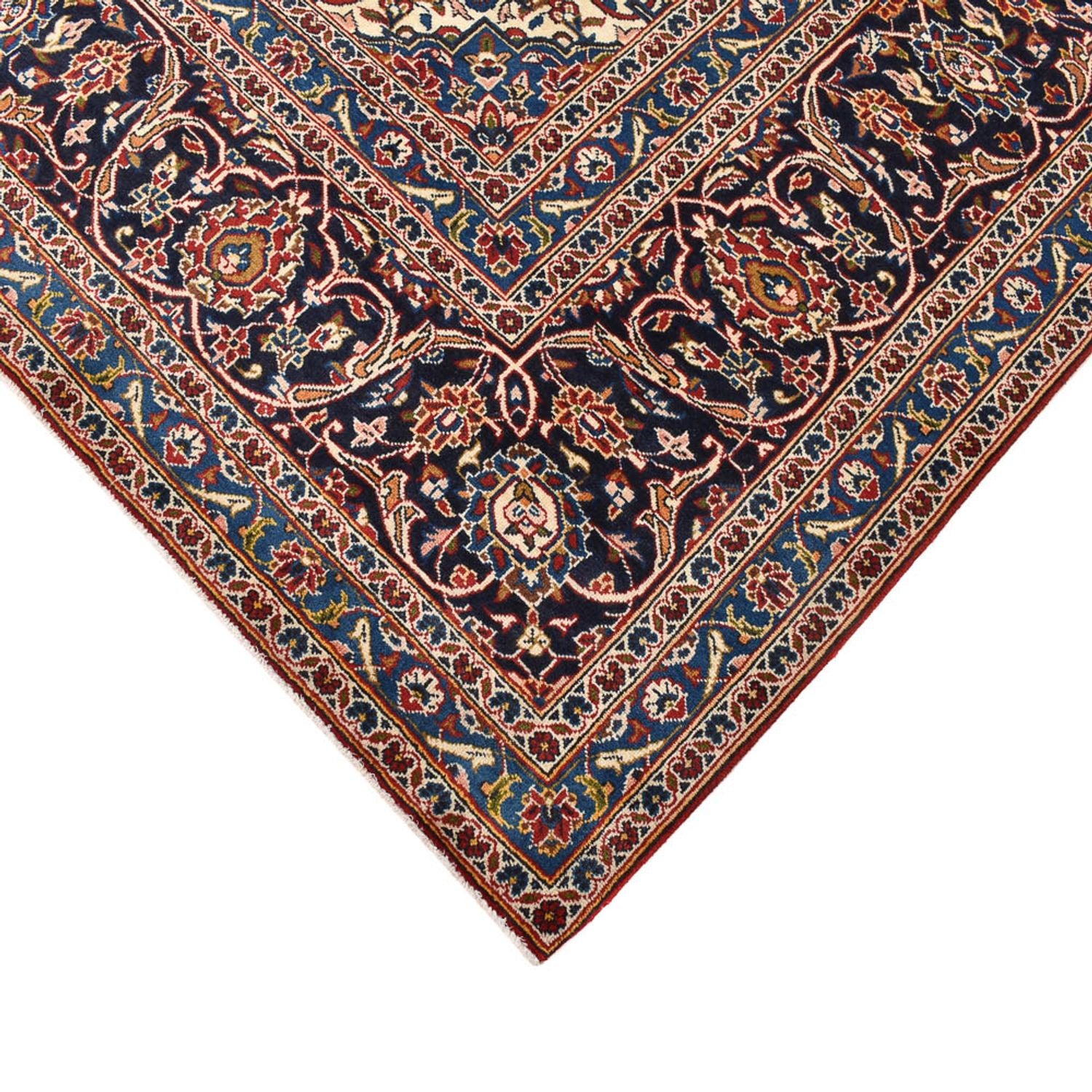Tapis persan - Keshan - 397 x 297 cm - rouge
