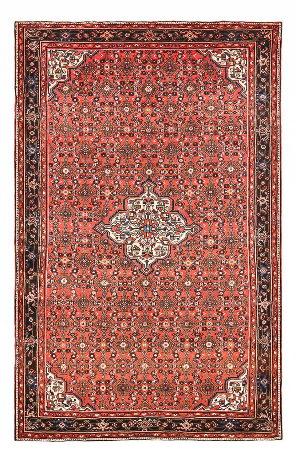 Tapis persan - Nomadic - 328 x 213 cm - rouge