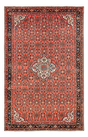 Tapis persan - Nomadic - 328 x 213 cm - rouge
