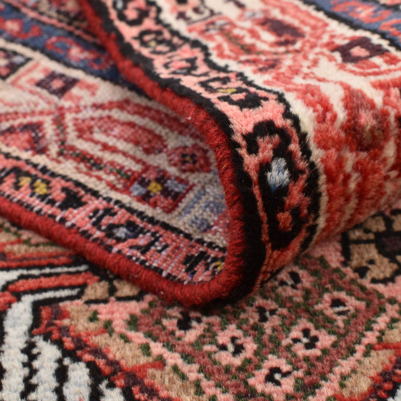 Tapis de couloir Tapis persan - Nomadic - 203 x 78 cm - rouge clair