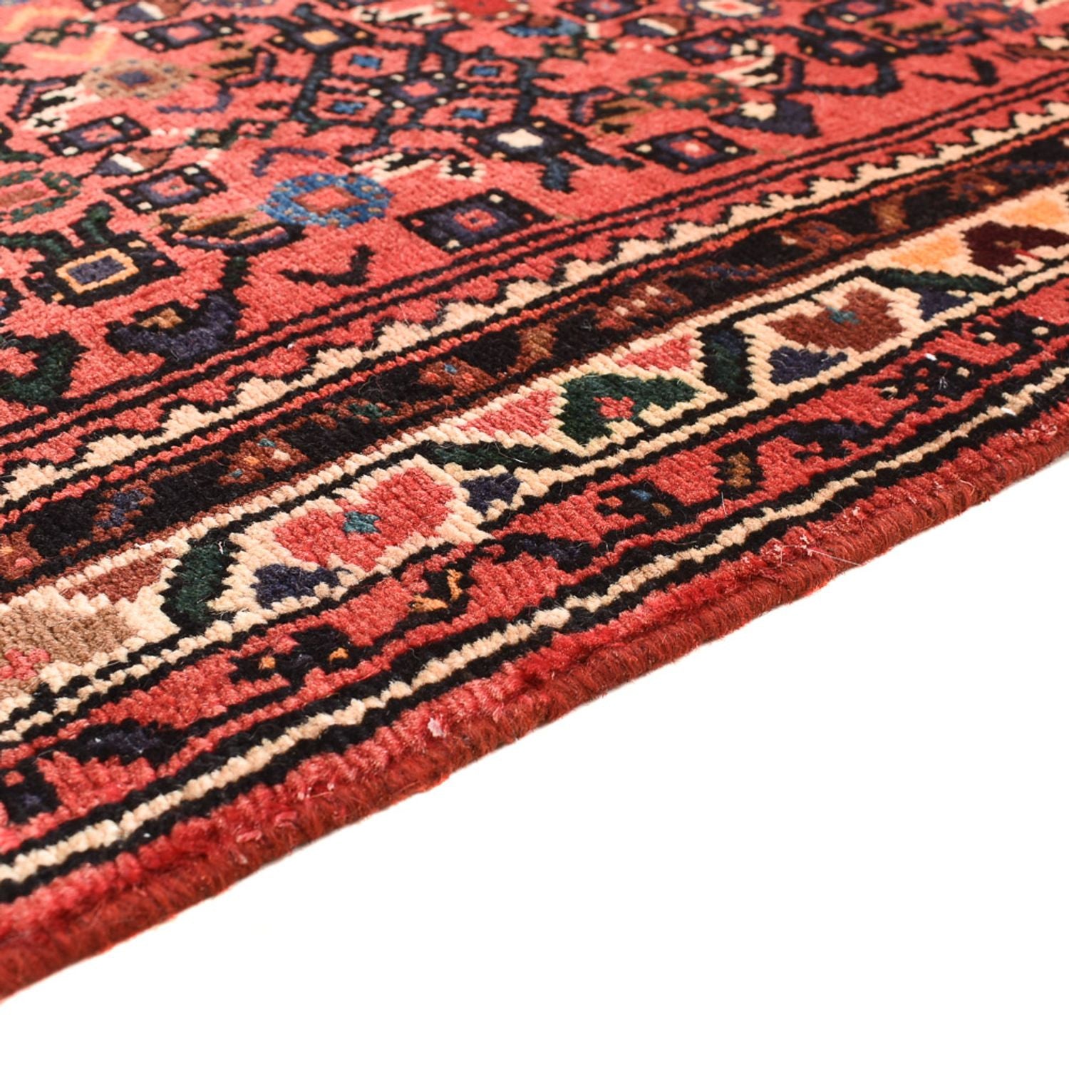 Tapis de couloir Tapis persan - Nomadic - 200 x 73 cm - rouge clair