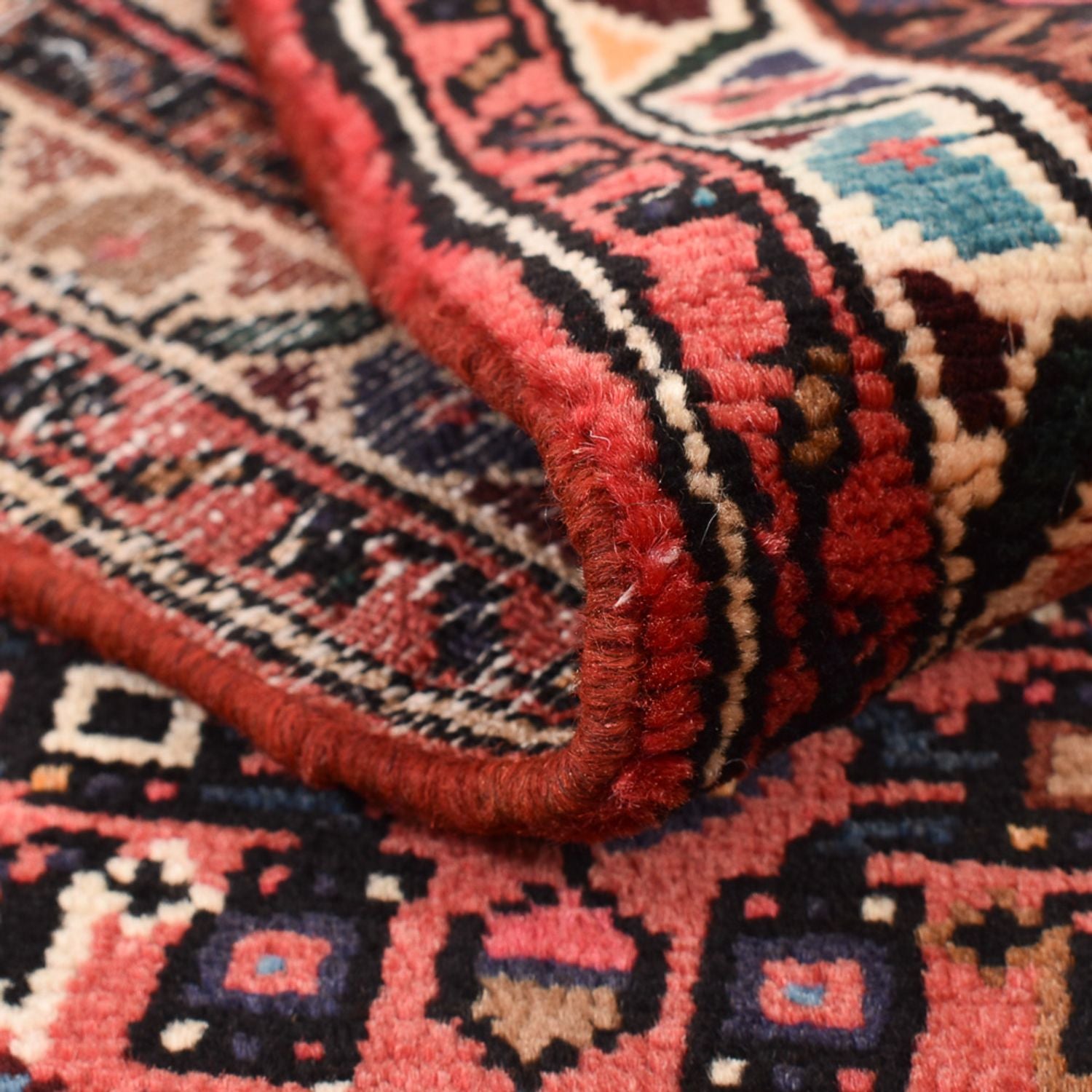 Tapis de couloir Tapis persan - Nomadic - 200 x 73 cm - rouge clair
