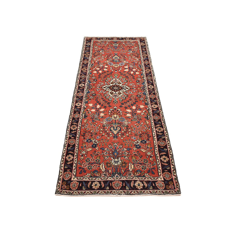 Tapis de couloir Tapis persan - Nomadic - 257 x 84 cm - rouge clair