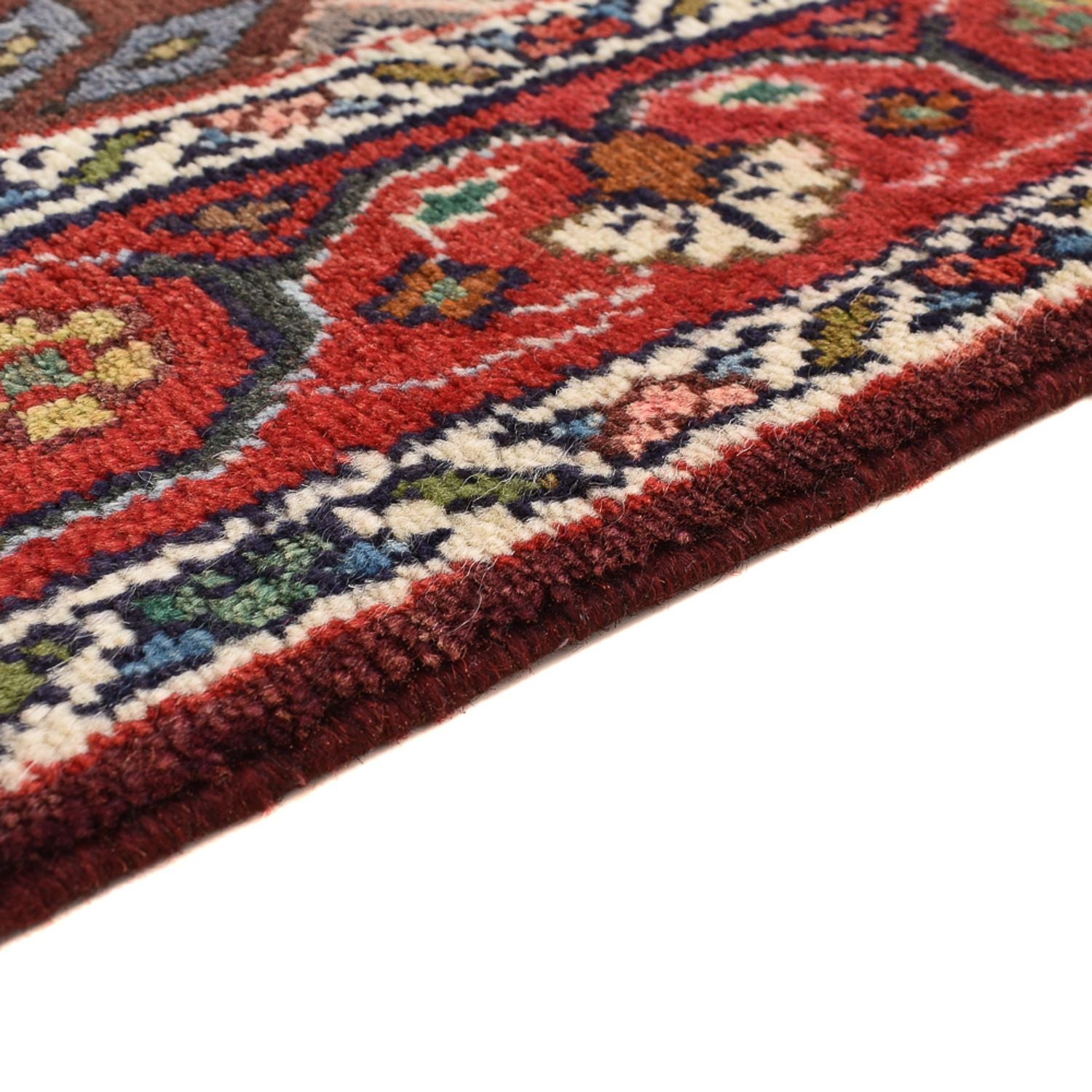 Tapis de couloir Tapis persan - Nomadic - 275 x 77 cm - multicolore