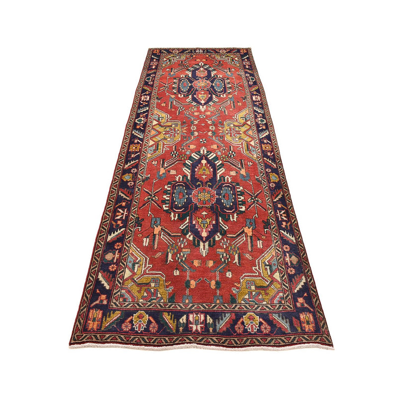 Tapis de couloir Tapis persan - Tabriz - 354 x 117 cm - multicolore