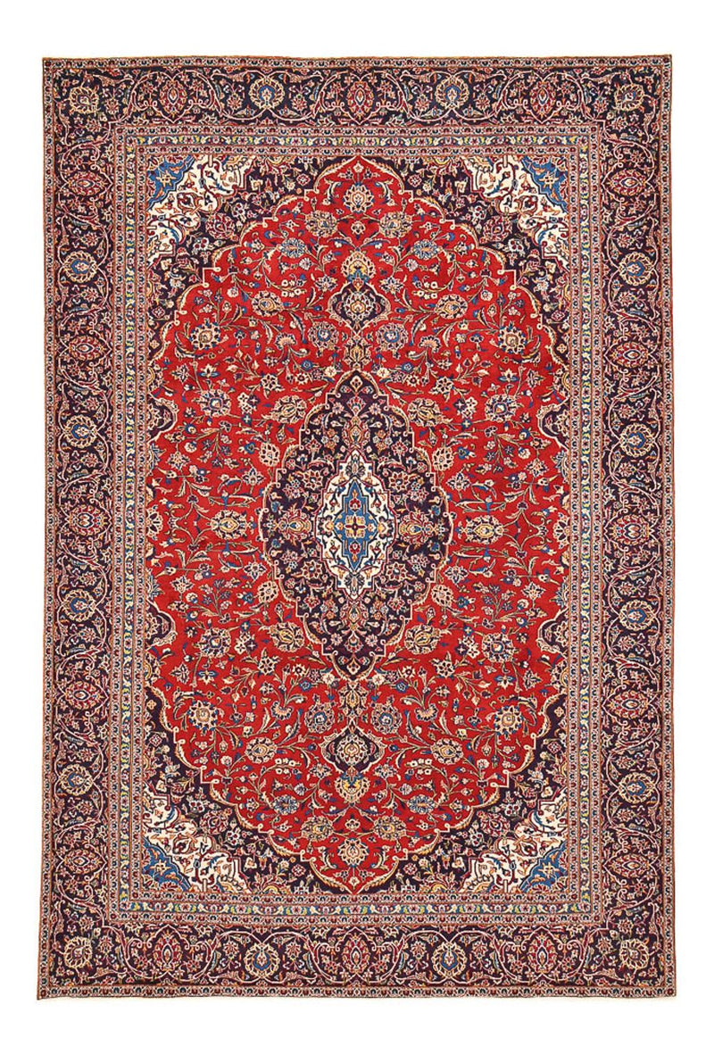 Tapis persan - Keshan - 405 x 275 cm - rouge