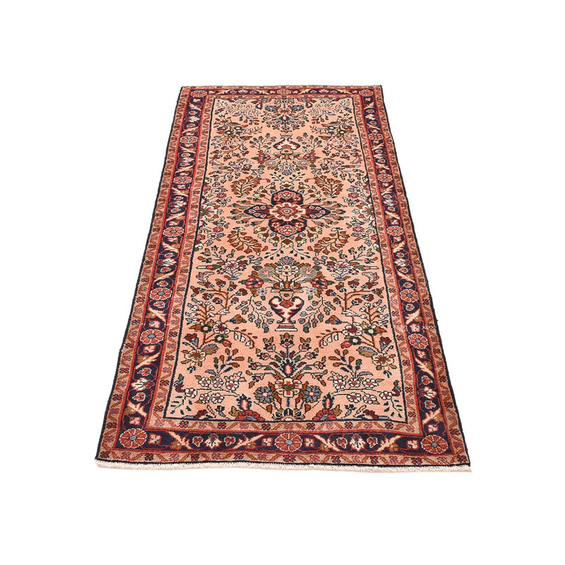 Tapis de couloir Tapis persan - Nomadic - 204 x 89 cm - beige