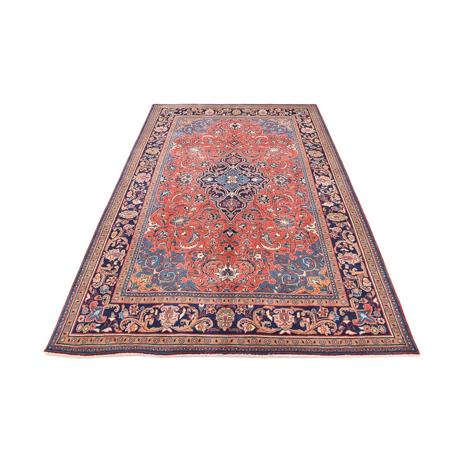 Tapis persan - Classique - 316 x 207 cm - rouge