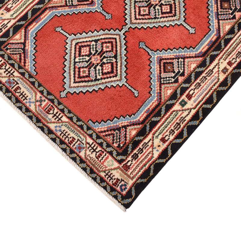 Tapis de couloir Tapis persan - Nomadic - 243 x 73 cm - rouge