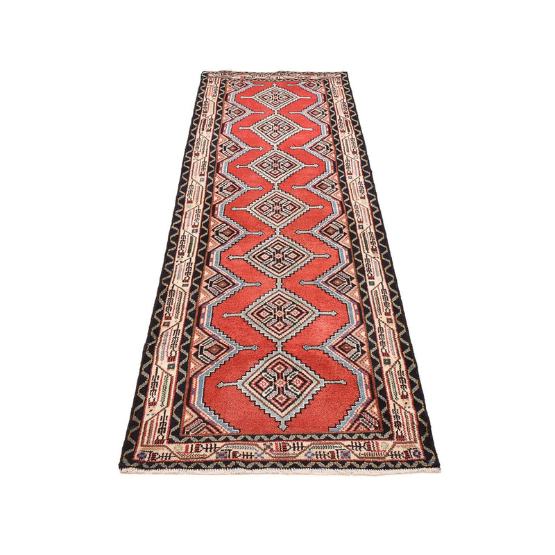 Tapis de couloir Tapis persan - Nomadic - 243 x 73 cm - rouge