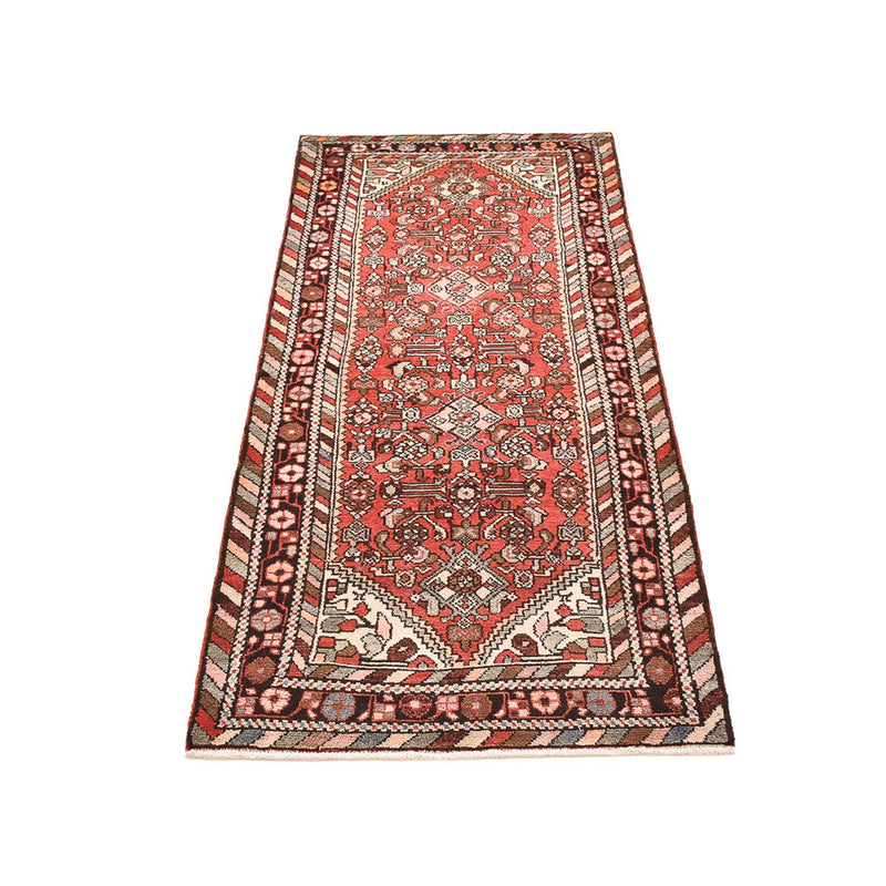 Tapis de couloir Tapis persan - Nomadic - 190 x 76 cm - rouge clair