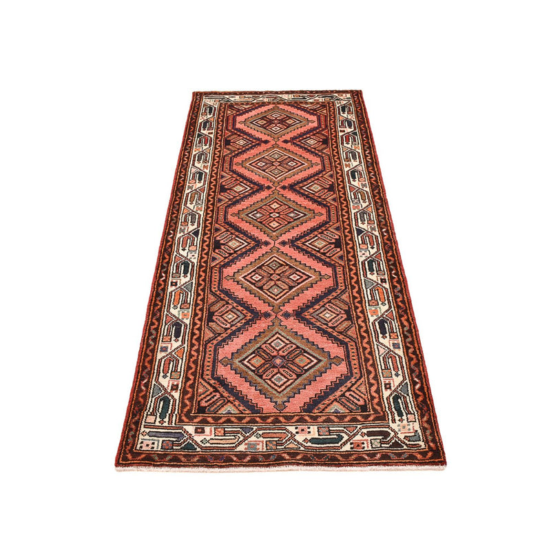 Tapis de couloir Tapis persan - Nomadic - 224 x 86 cm - rouge clair