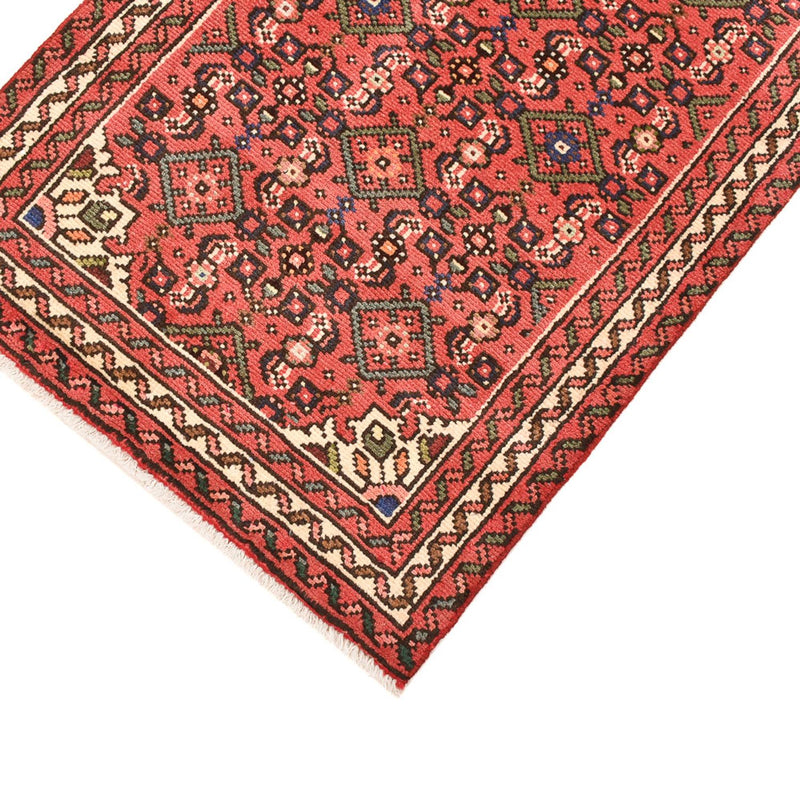 Tapis de couloir Tapis persan - Nomadic - 196 x 63 cm - rouge clair