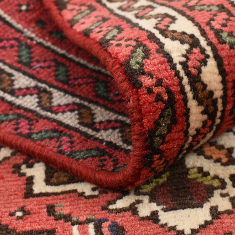 Tapis de couloir Tapis persan - Nomadic - 196 x 63 cm - rouge clair