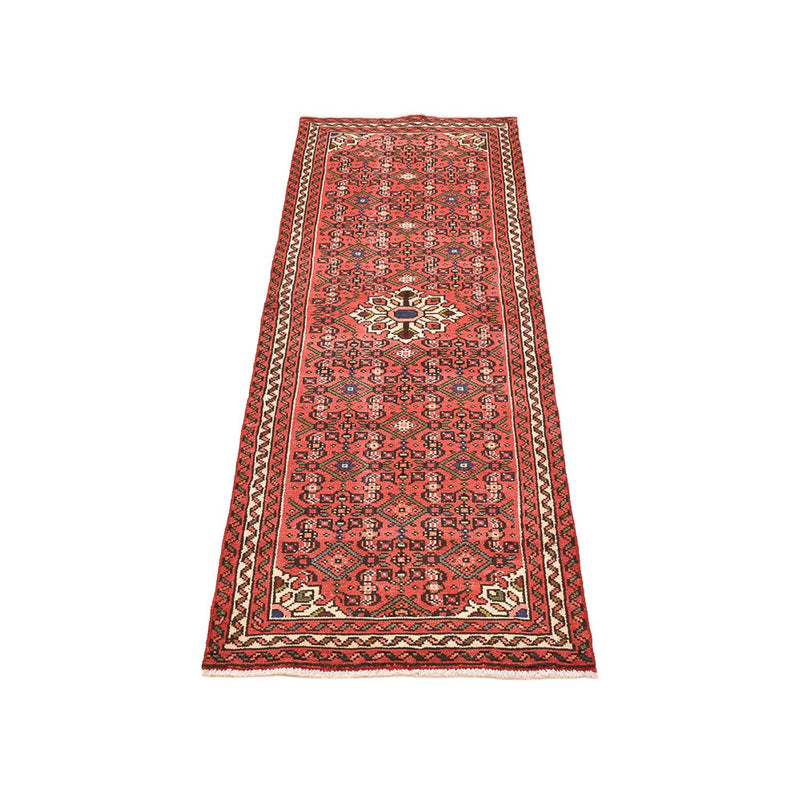 Tapis de couloir Tapis persan - Nomadic - 196 x 63 cm - rouge clair