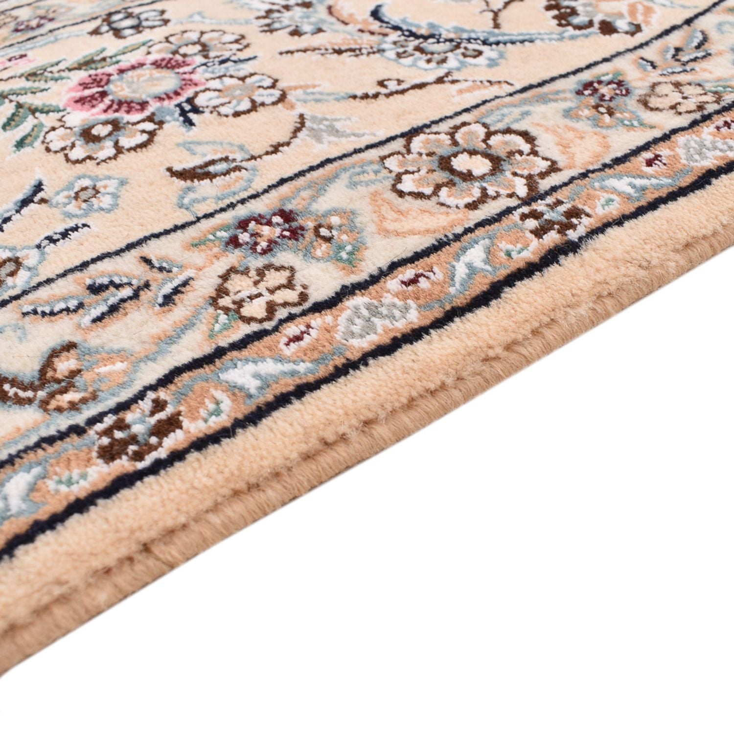 Tapis persan - Nain - Royal - 310 x 213 cm - blanc