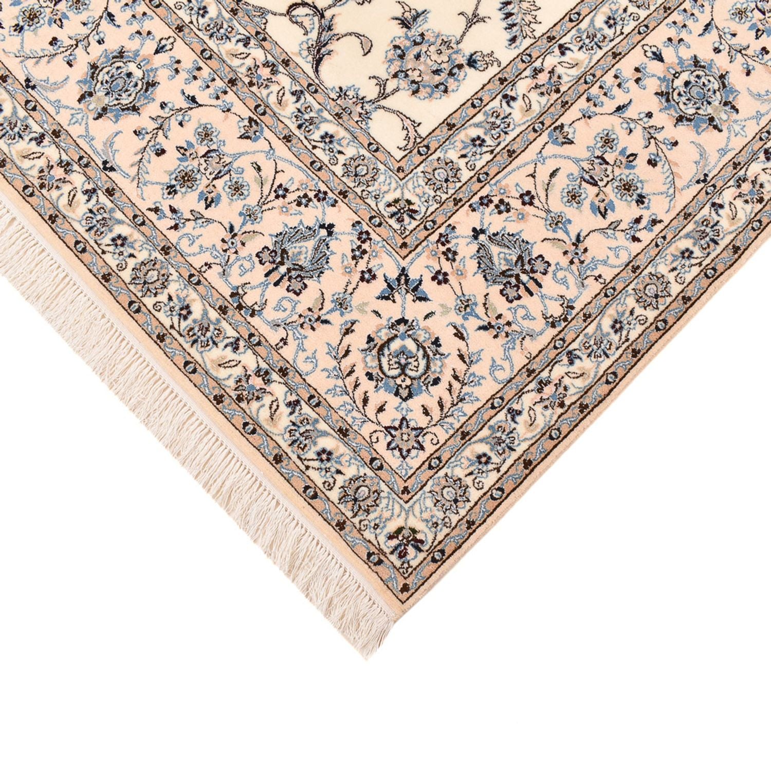 Tapis persan - Nain - Premium - 297 x 205 cm - blanc