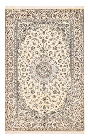 Tapis persan - Nain - Royal - 322 x 208 cm - blanc