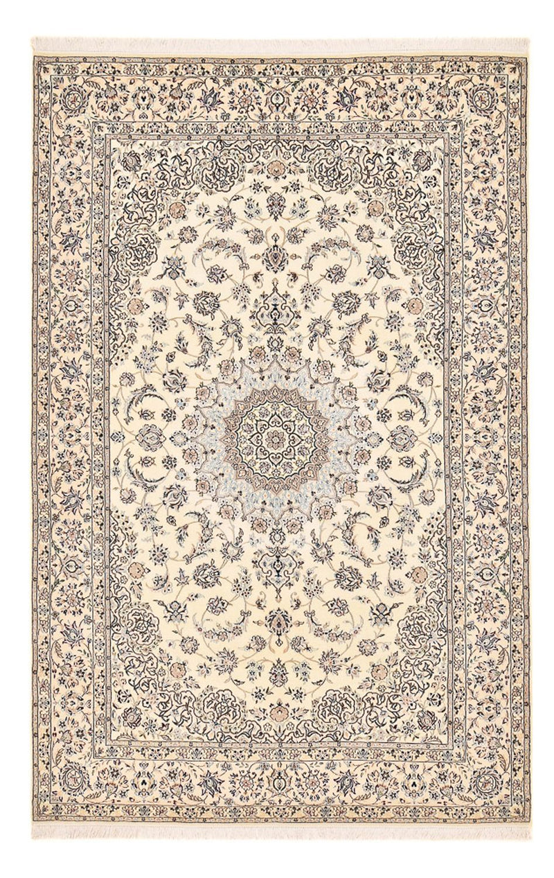 Tapis persan - Nain - Royal - 322 x 208 cm - blanc