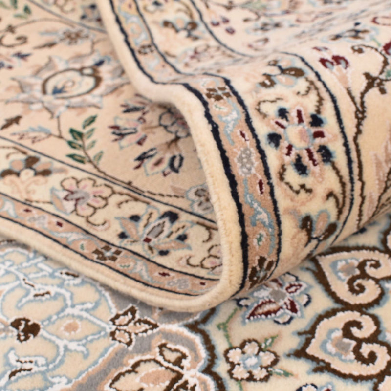 Tapis persan - Nain - Royal - 322 x 208 cm - blanc