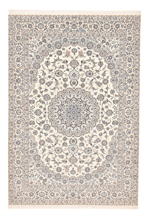 Tapis persan - Nain - Premium - 368 x 255 cm - blanc