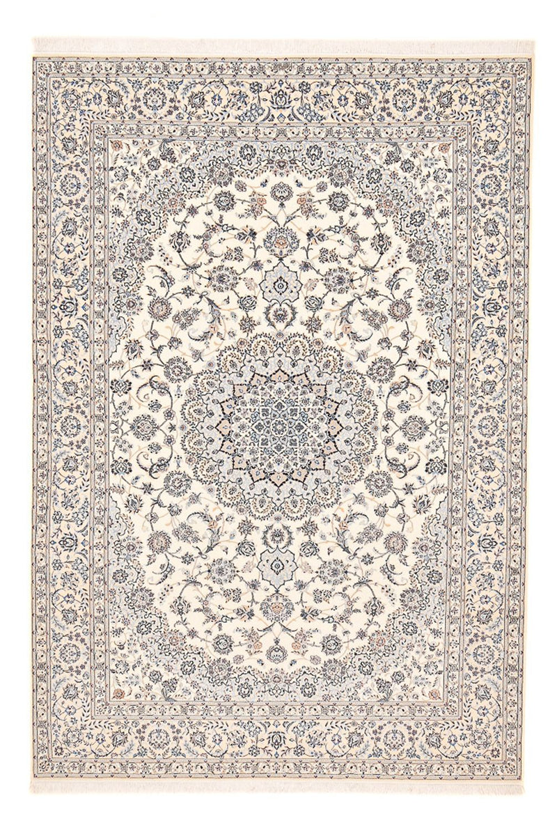 Tapis persan - Nain - Premium - 368 x 255 cm - blanc