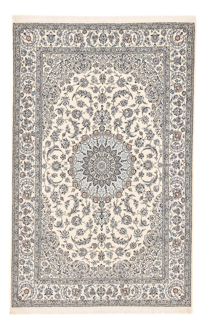 Tapis persan - Nain - Royal - 315 x 204 cm - blanc