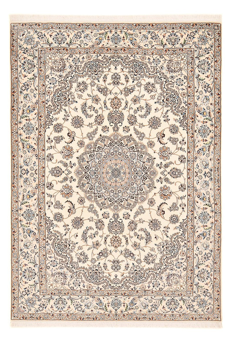 Tapis persan - Nain - Royal - 298 x 200 cm - beige