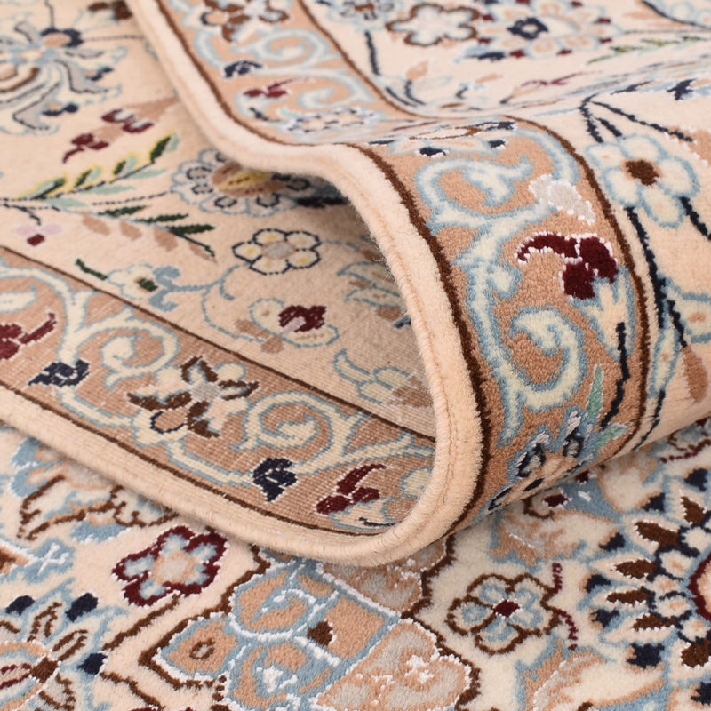 Tapis persan - Nain - Royal - 298 x 200 cm - beige
