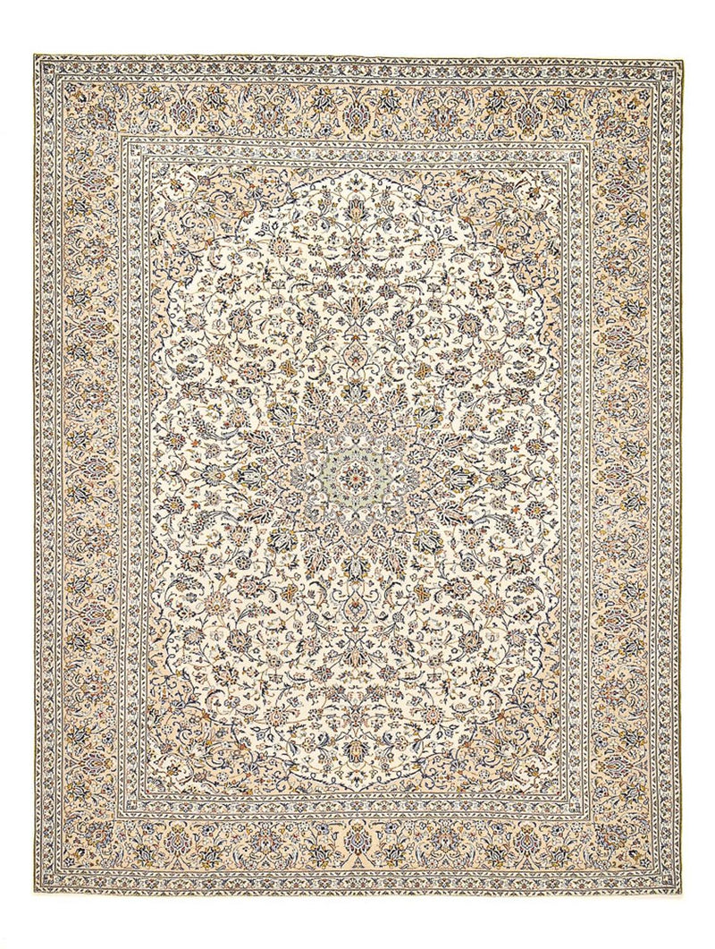 Tapis persan - Keshan - 397 x 295 cm - sable