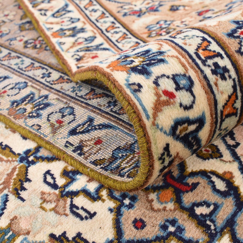 Tapis persan - Keshan - 333 x 235 cm - beige clair