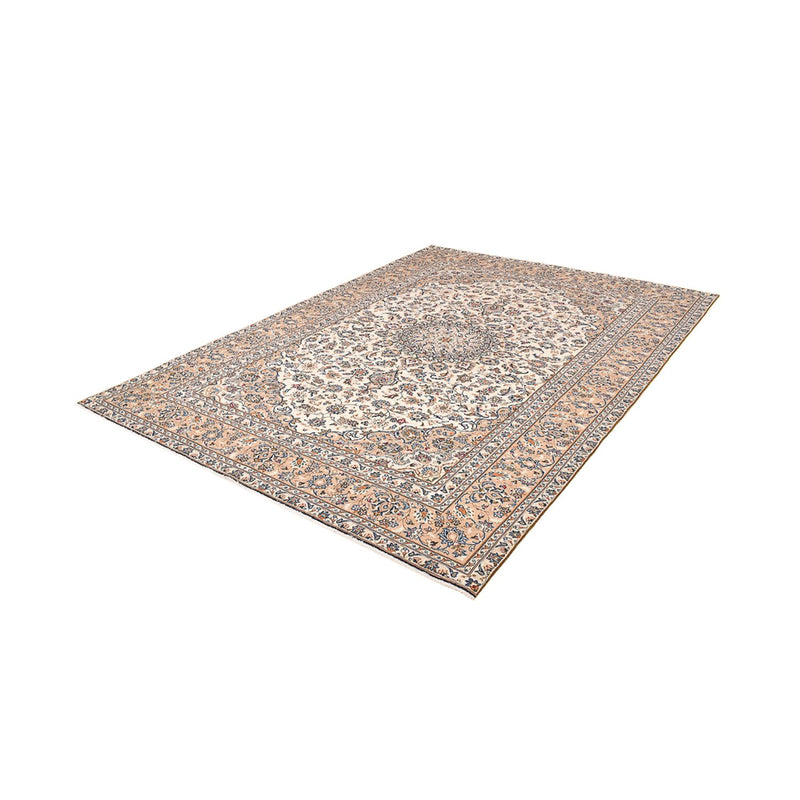Tapis persan - Keshan - 333 x 235 cm - beige clair